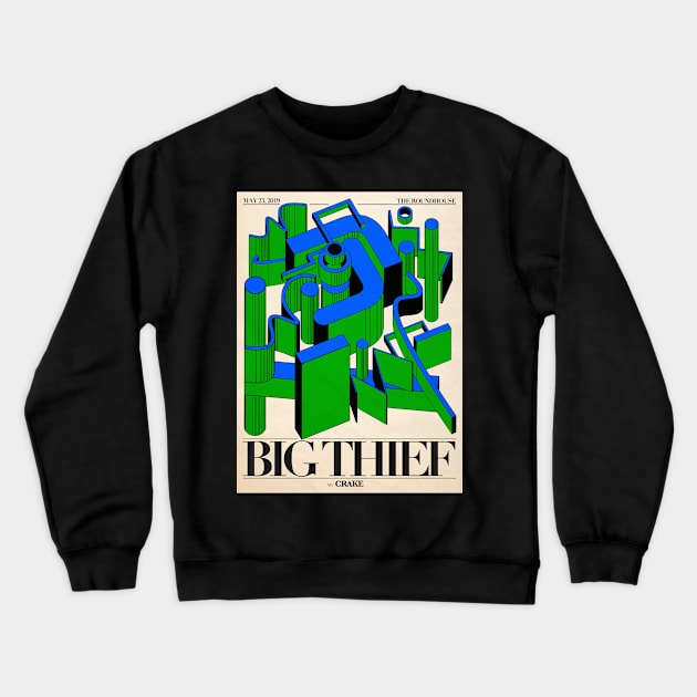 The BoundHouse Crewneck Sweatshirt by sapstudio design